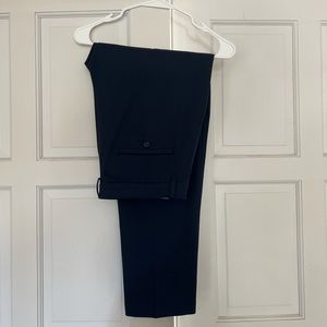 Haggar Straight Fit Premium Khaki Navy